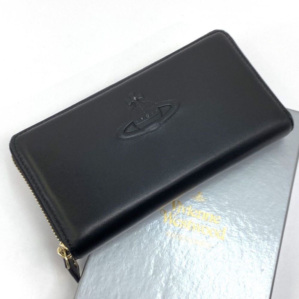 Vivienne Westwood Round Long Wallet 955VW309 Black